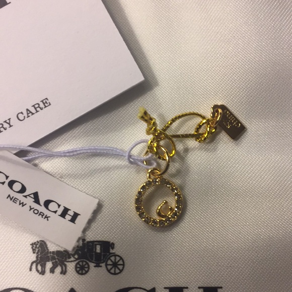 COACH COLLECTIBLE ETERNITY CIRCLE PAVE CHARM (NWT) - Picture 5 of 8